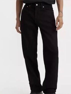 Levi’s 550 Relaxed Fit Classic Straight-Leg Jeans Black 40”x30” NWT